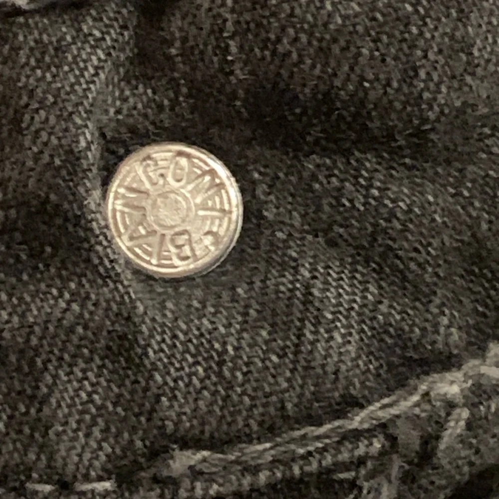 VTG Cacharel Paris Jeans Womens 34 Waist 26 Inseam High Rise Straight Denim 90s - Picture 6 of 9